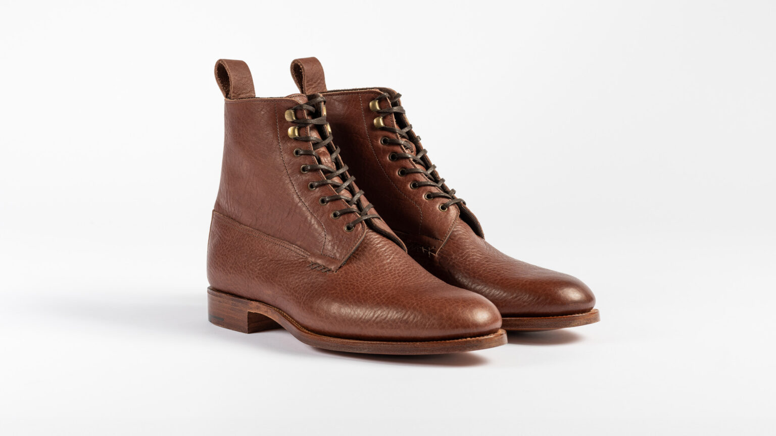 Daneville 'Komrade' in Brown Horween Veg Tan Bison