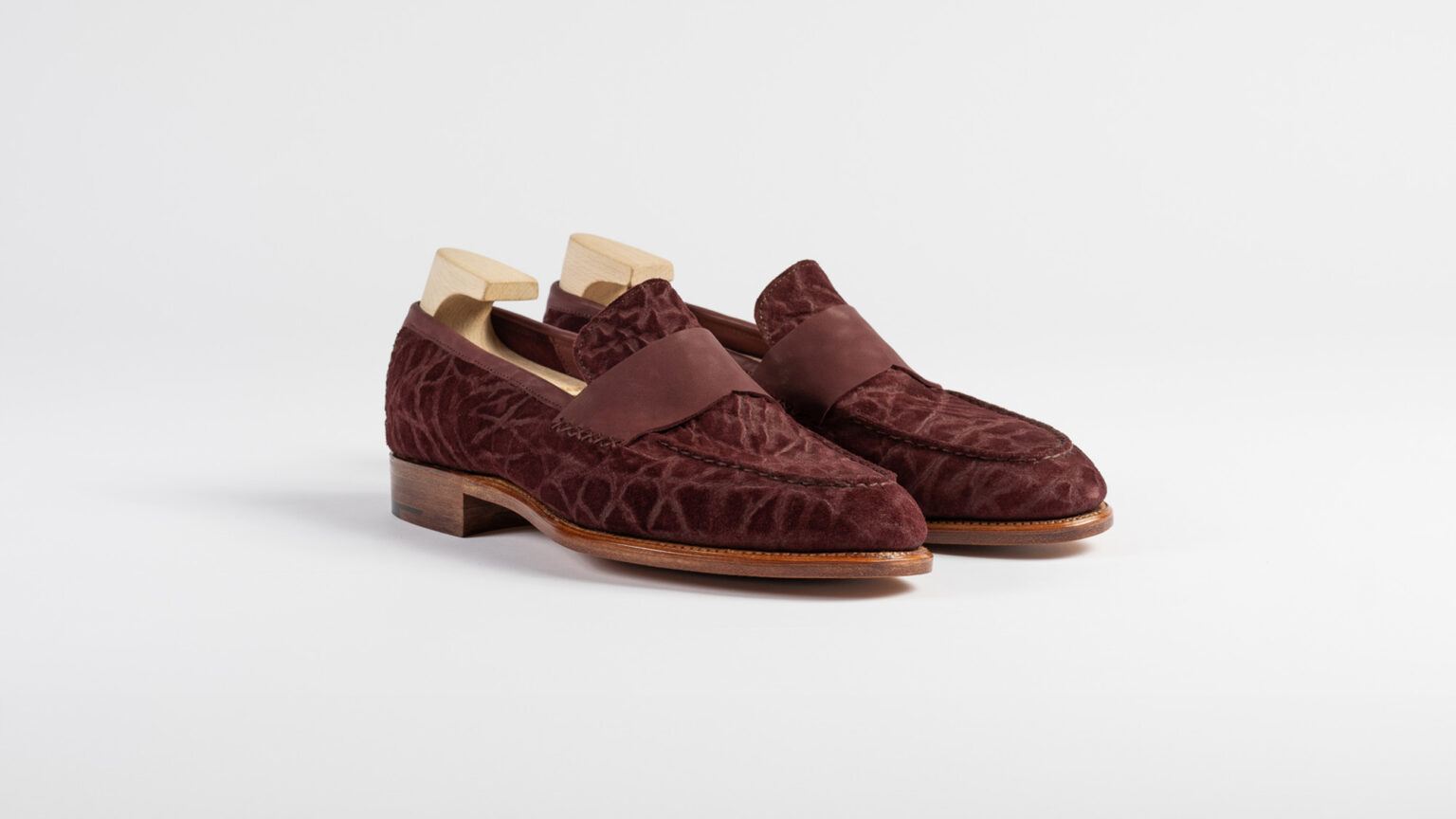 Fen Baseball Loafer in Nordic Red CF Stead Janus Calf