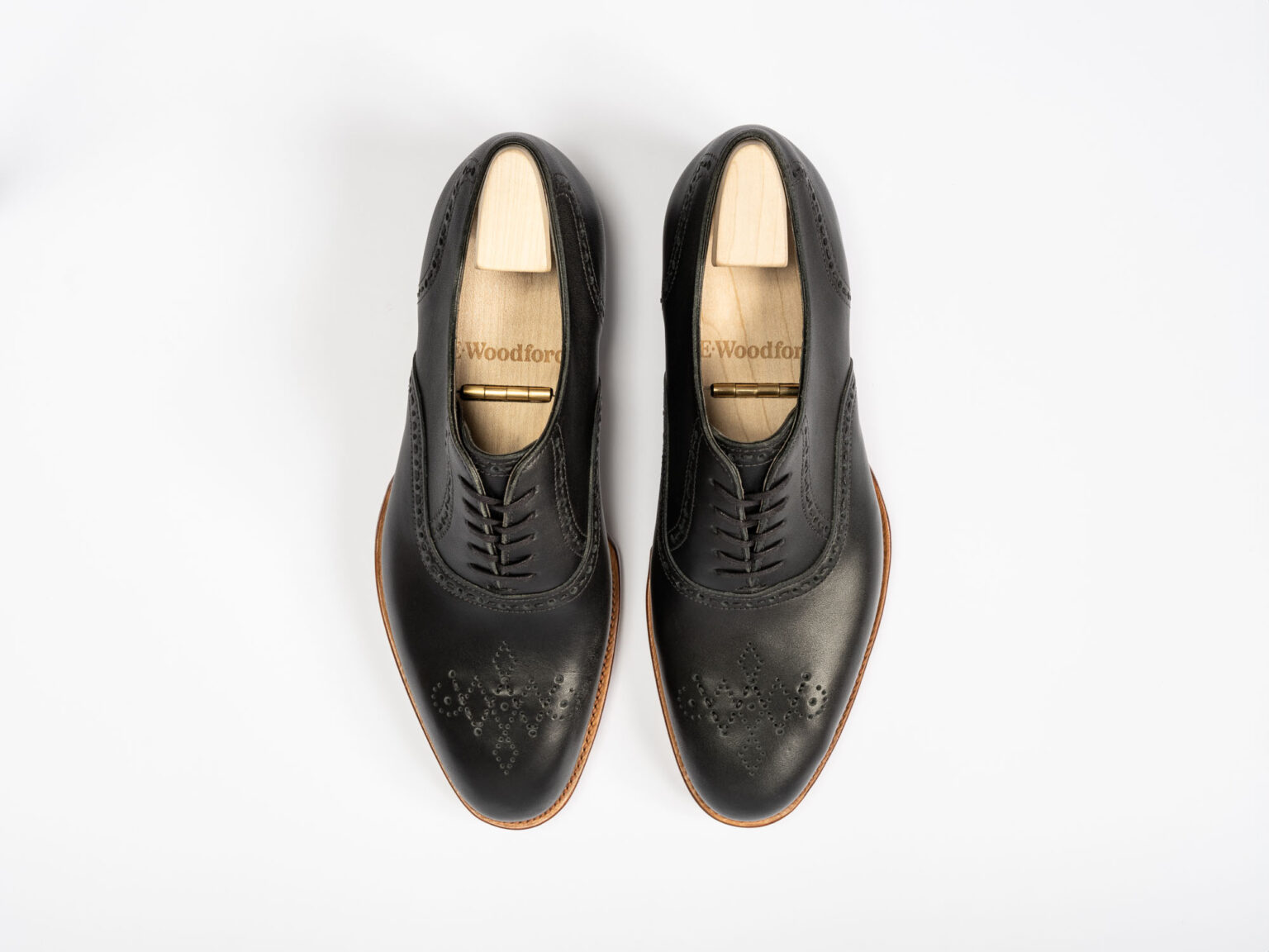 Aerial view of Redbourne Oxford in Black J & FJ Baker English Calf